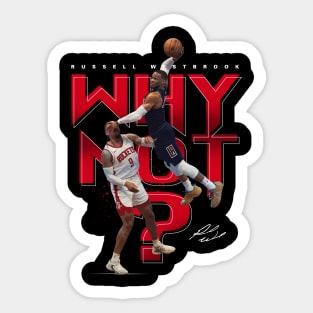 Russell Westbrook Face Palm Sticker